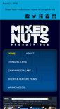 Mobile Screenshot of mixednutsproductions.com